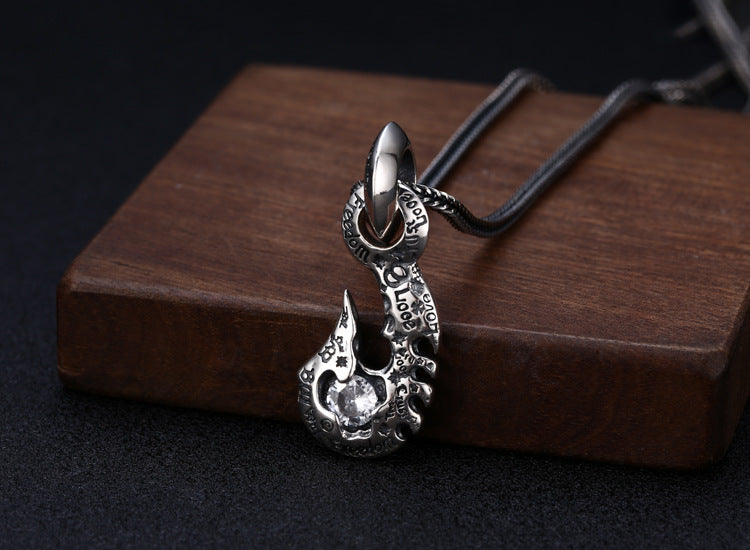 925 Silver Zodiac Animal Pendant | Diamond Style | Elvarina