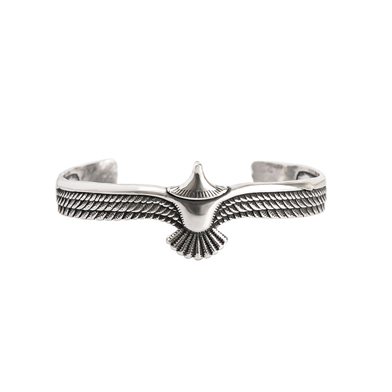Viking Eagle Cuff Bracelet for Men | Nordic Bangle | Elvarina