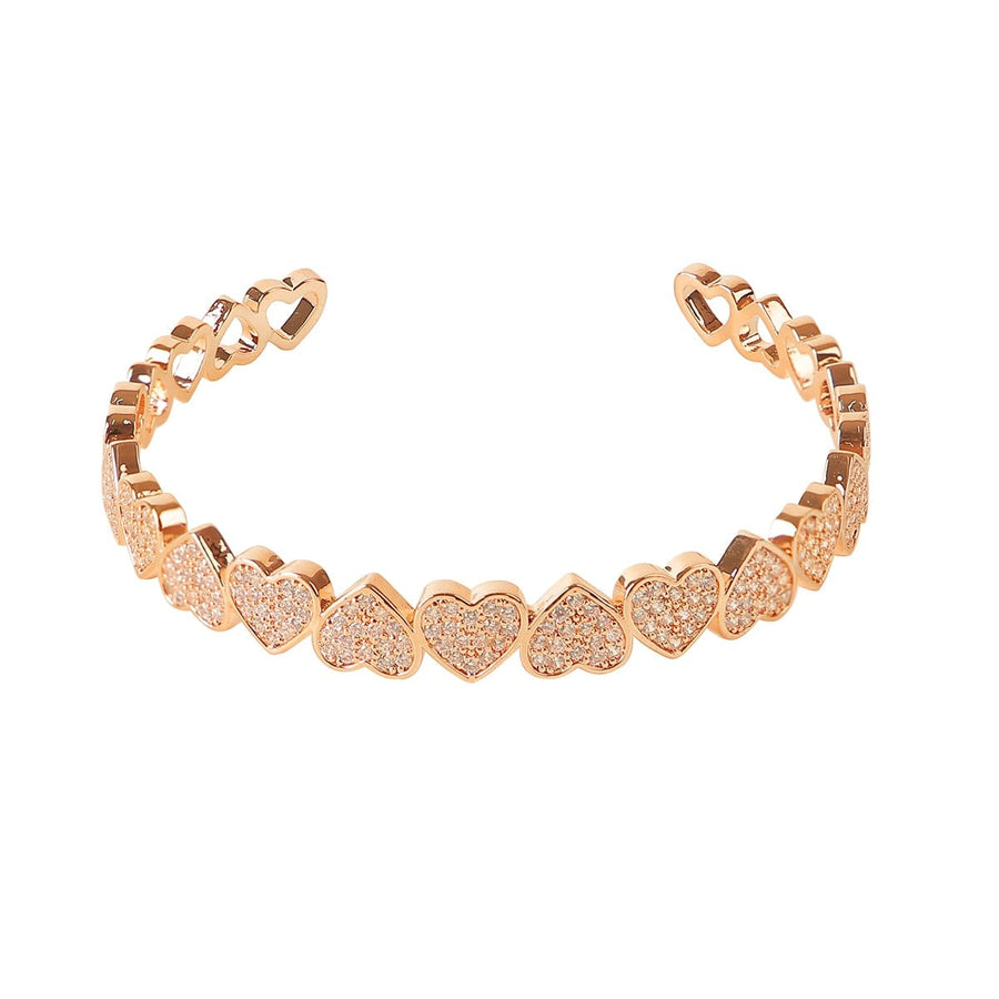 Gold Plated Love Bracelet – Unisex Geometric | Elvarina