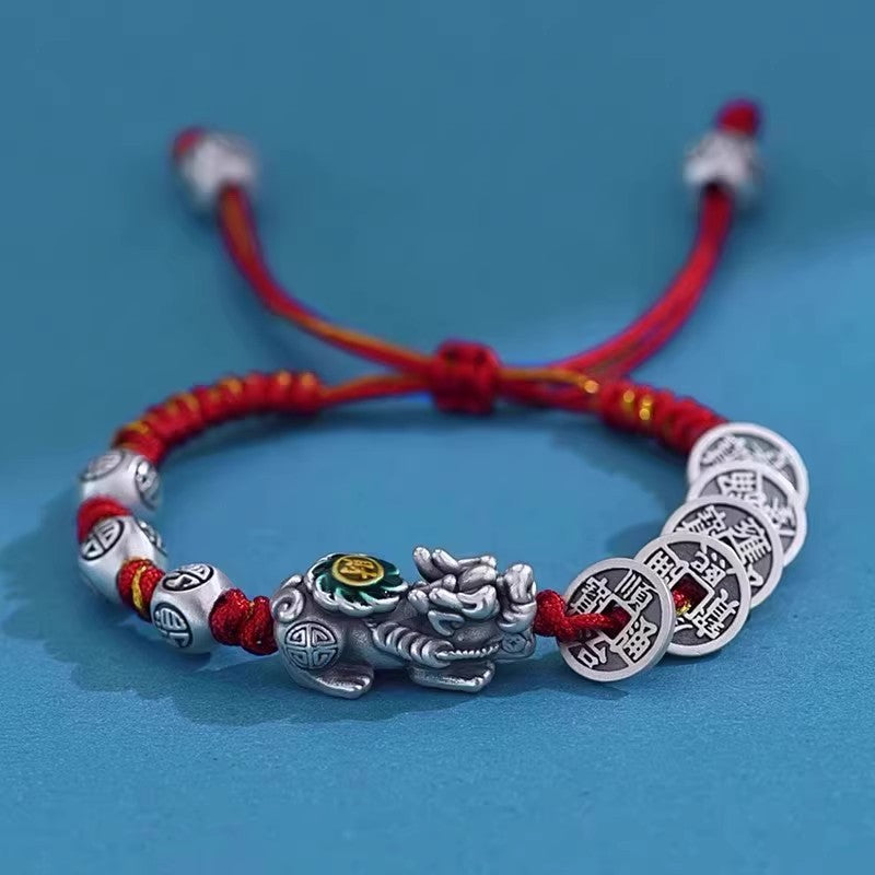 Copper Pixiu Bracelet – Chinese Wealth Symbol | Elvarina