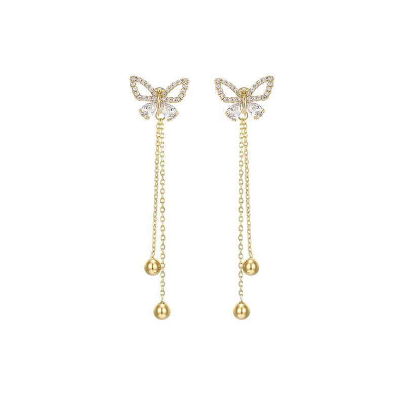 925 Silver Gold-Plated Earrings | Elvarina Jewelry