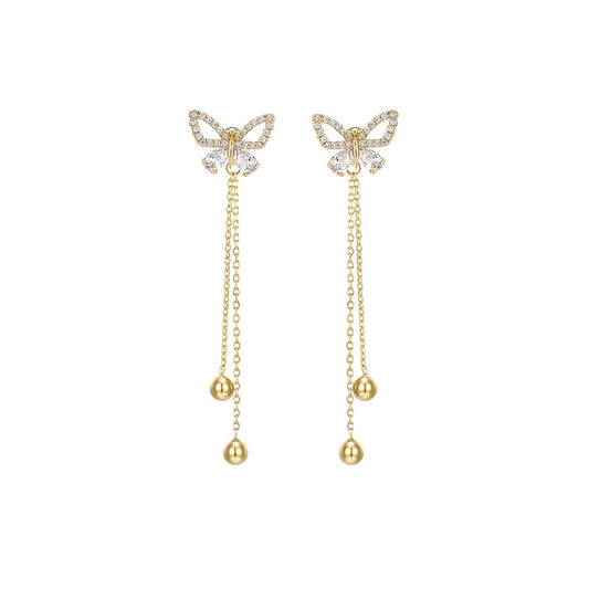 925 Silver Gold-Plated Earrings | Elvarina Jewelry