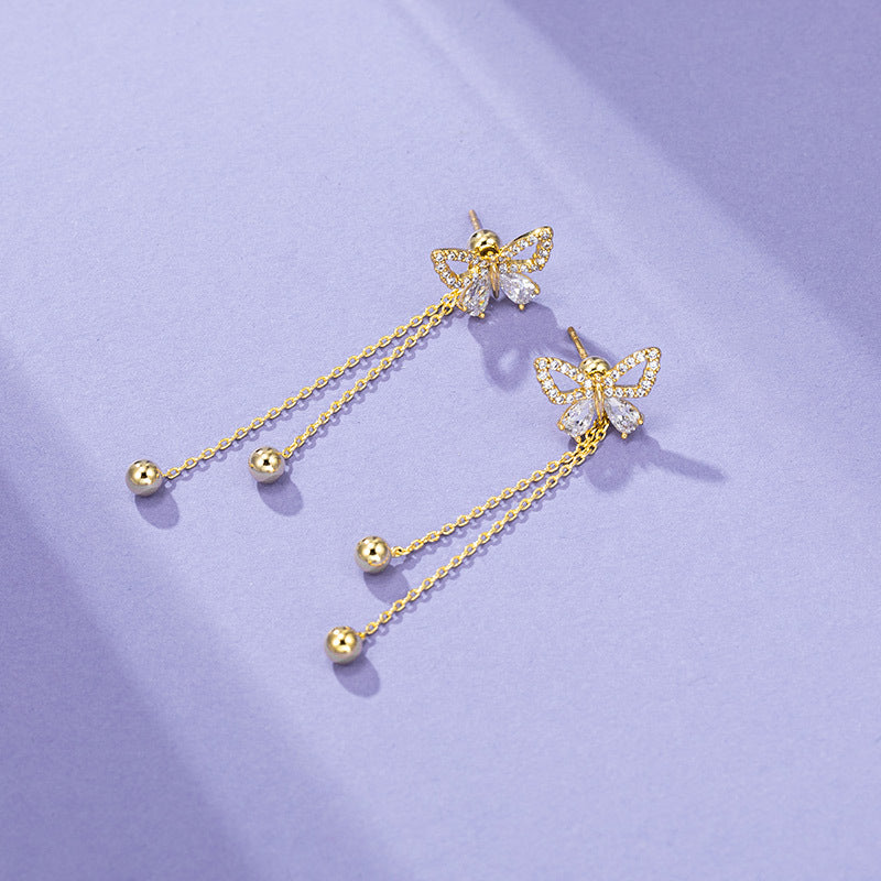 925 Silver Gold-Plated Earrings | Elvarina Jewelry