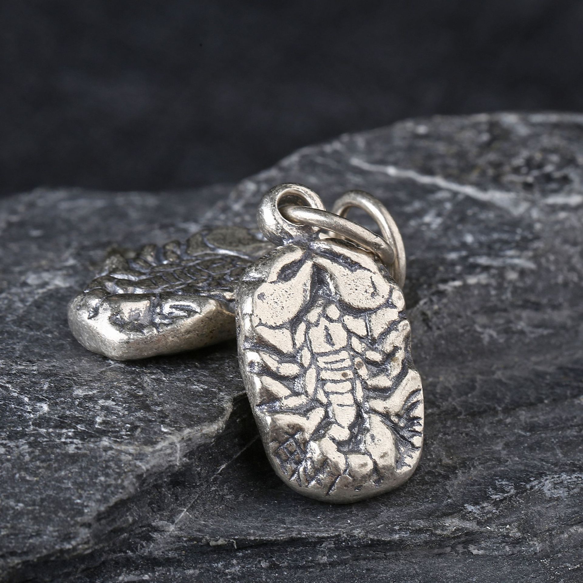 925 Silver Scorpion Pendant – Padmasambhava Charm | Elvarina