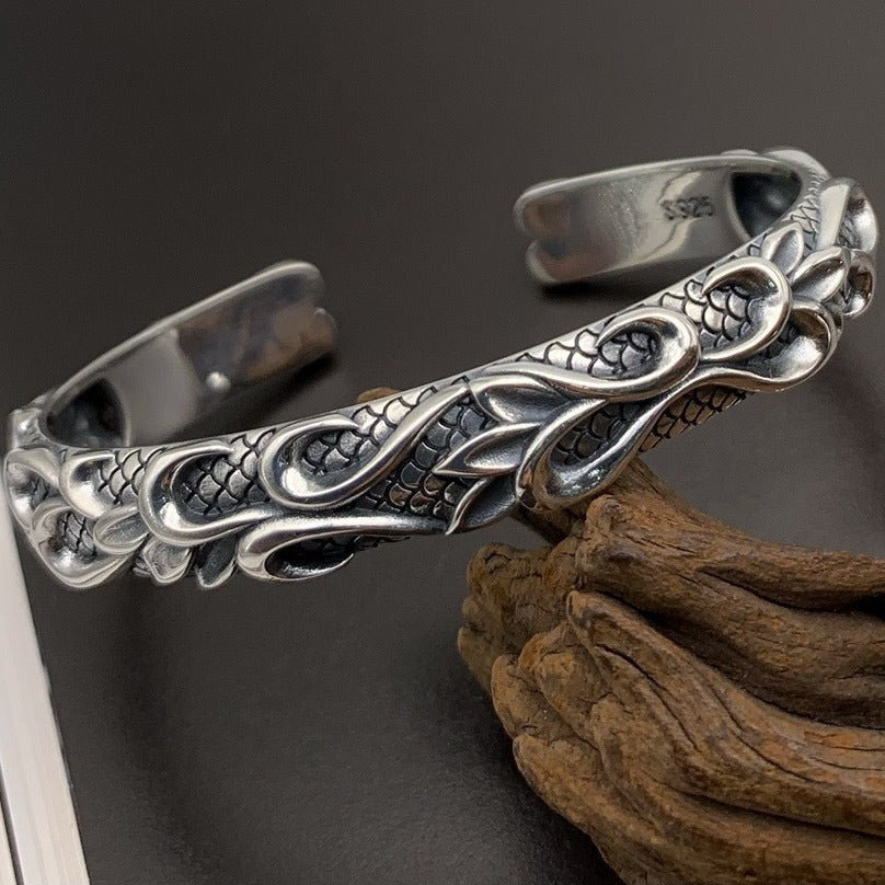 925 Silver Lucky Charm Bracelet for Men | Elvarina