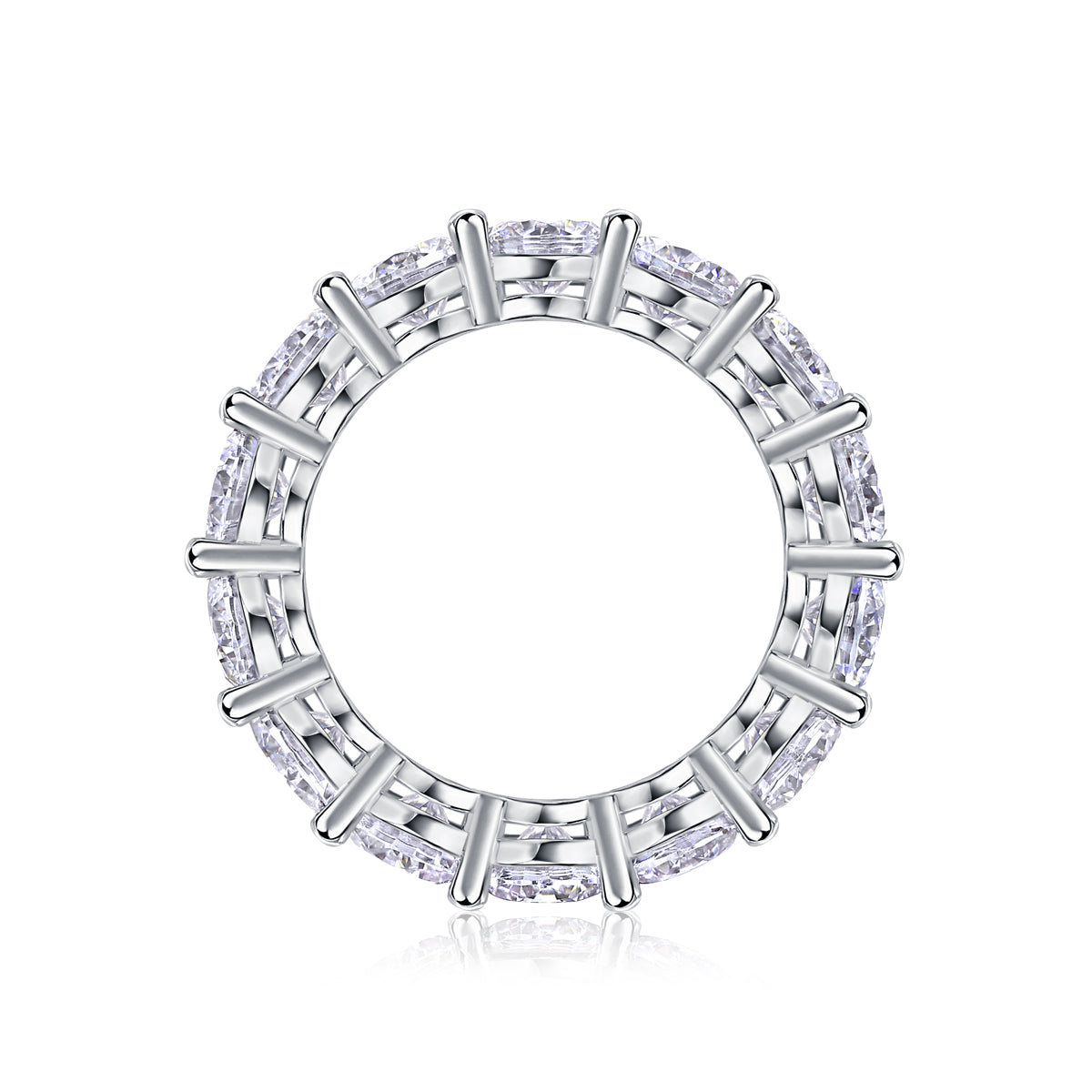 Star-Studded Moissanite Ring | 925 Silver | Elvarina