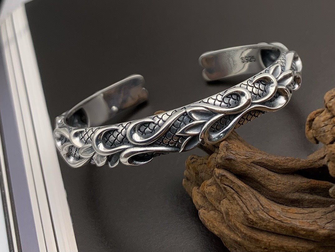 925 Silver Lucky Charm Bracelet for Men | Elvarina