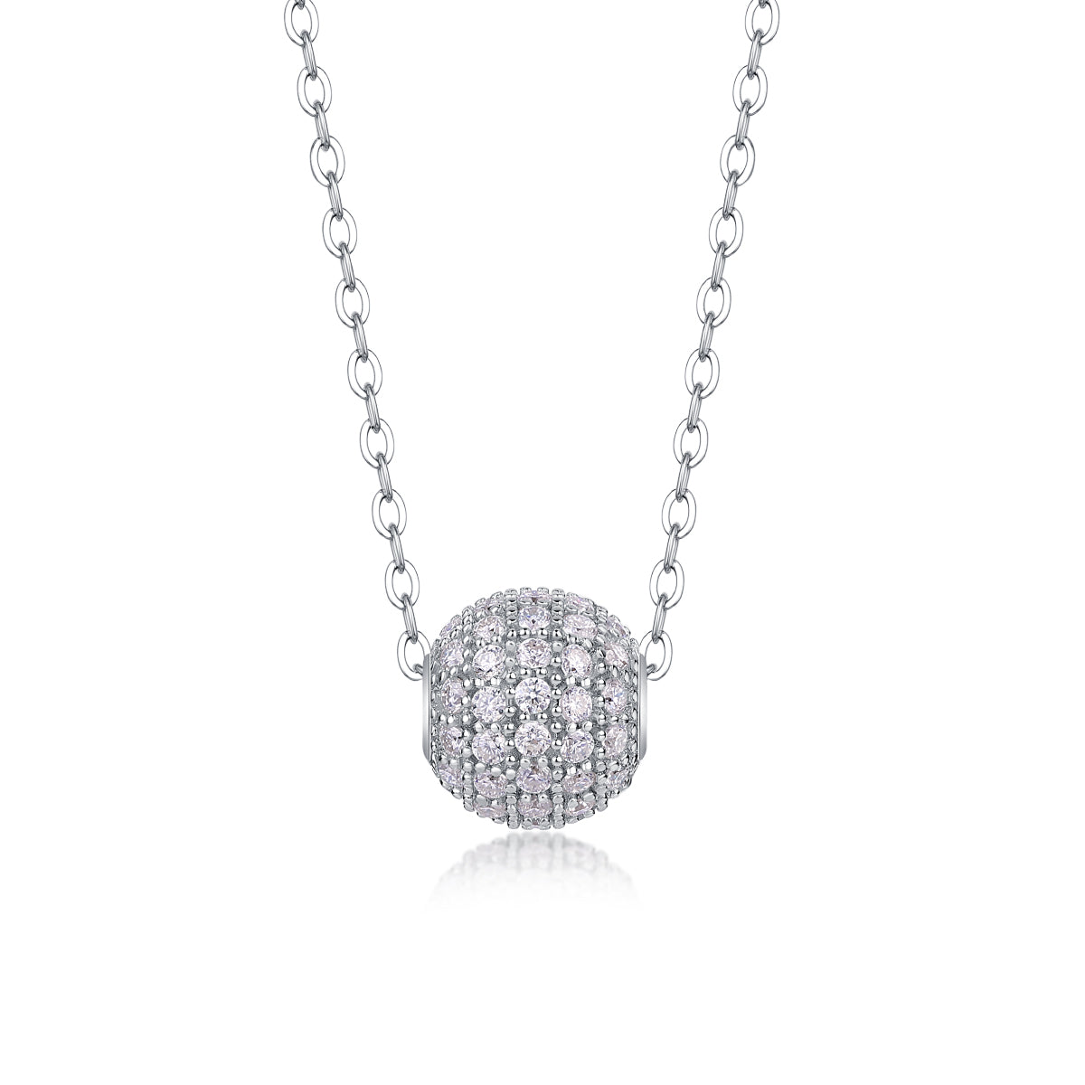 Moissanite Pendant Necklace | S925 Silver | Elvarina