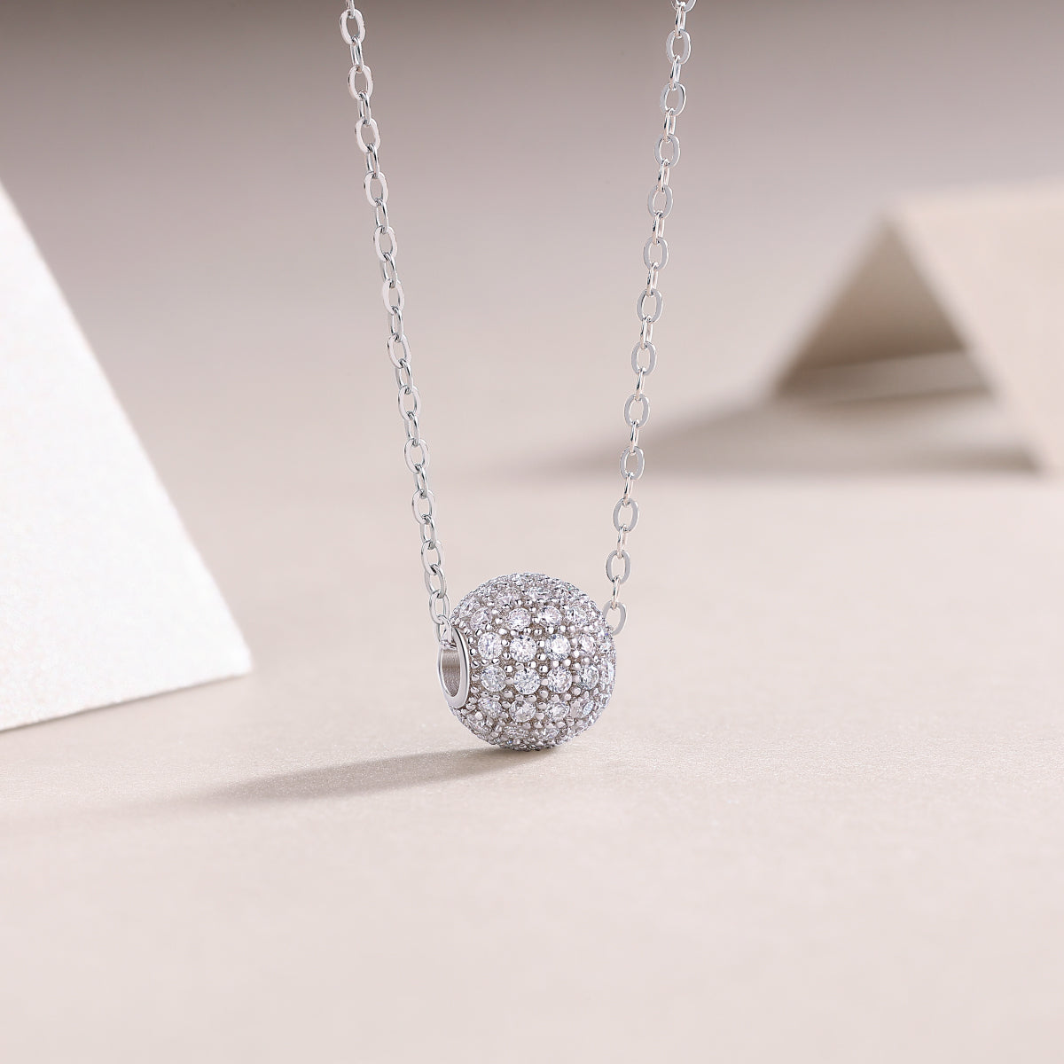 Moissanite Pendant Necklace | S925 Silver | Elvarina