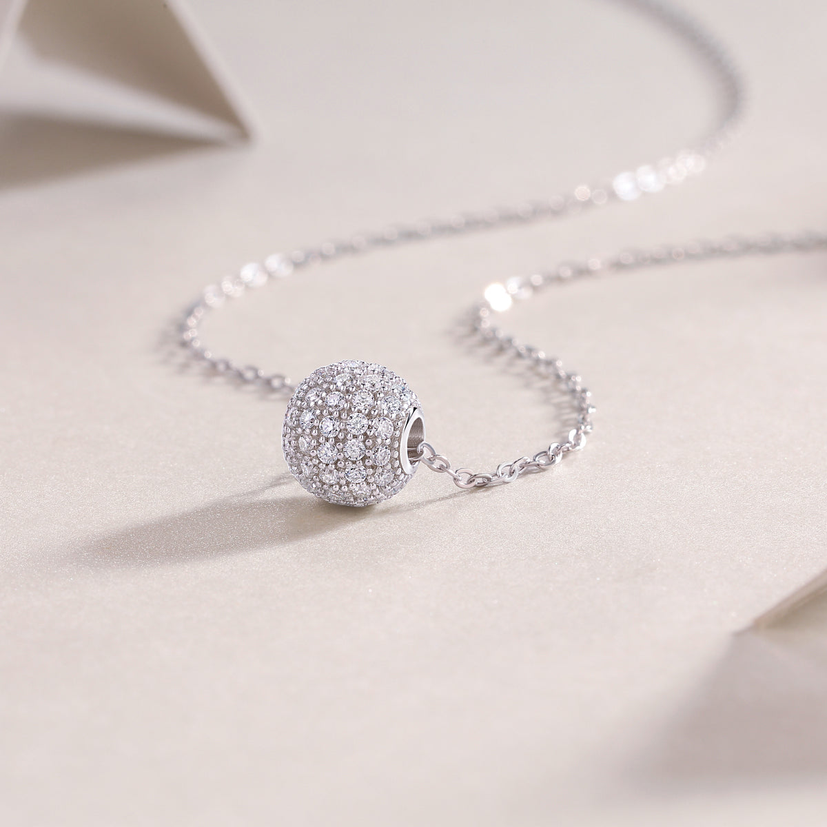 Moissanite Pendant Necklace | S925 Silver | Elvarina