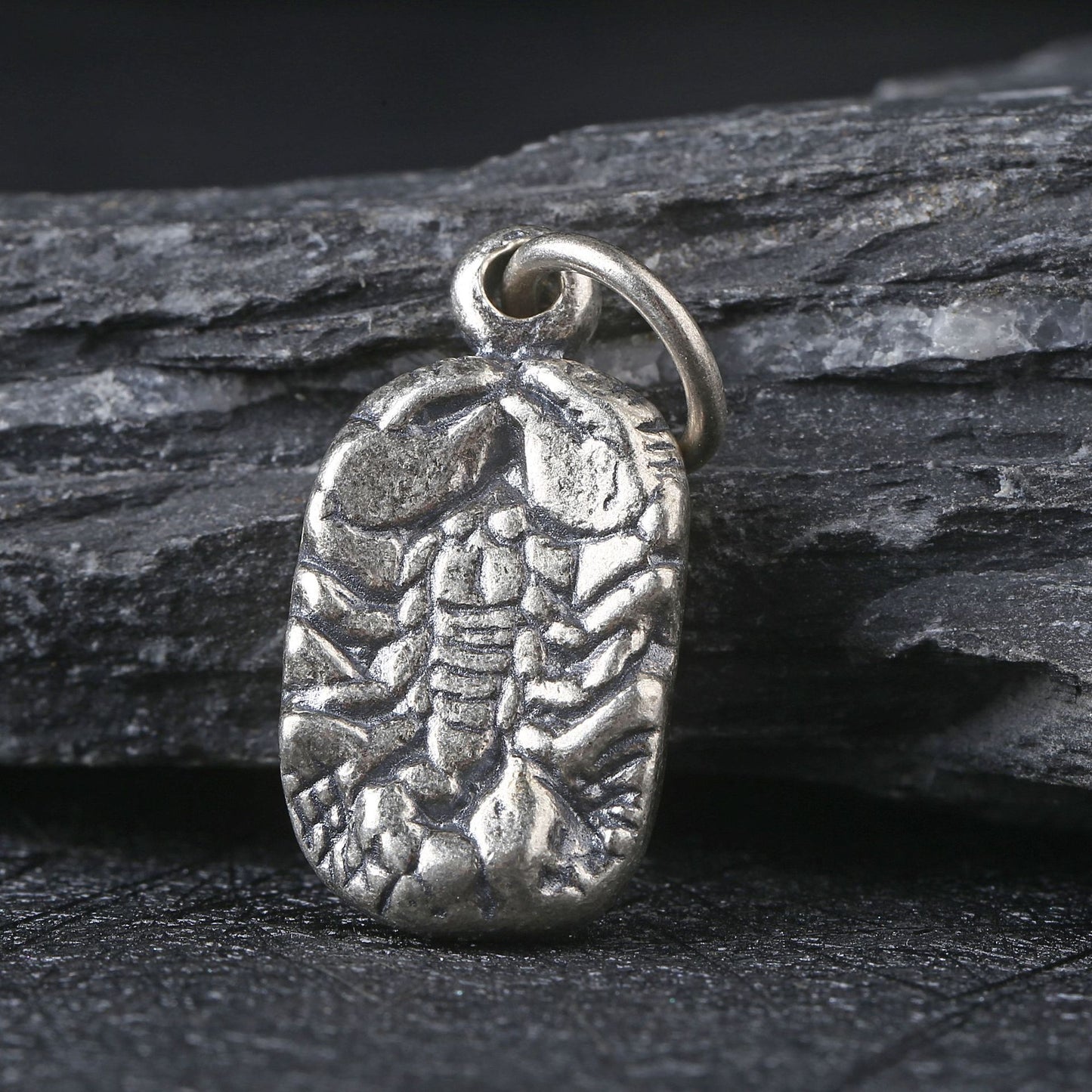 925 Silver Scorpion Pendant – Padmasambhava Charm | Elvarina