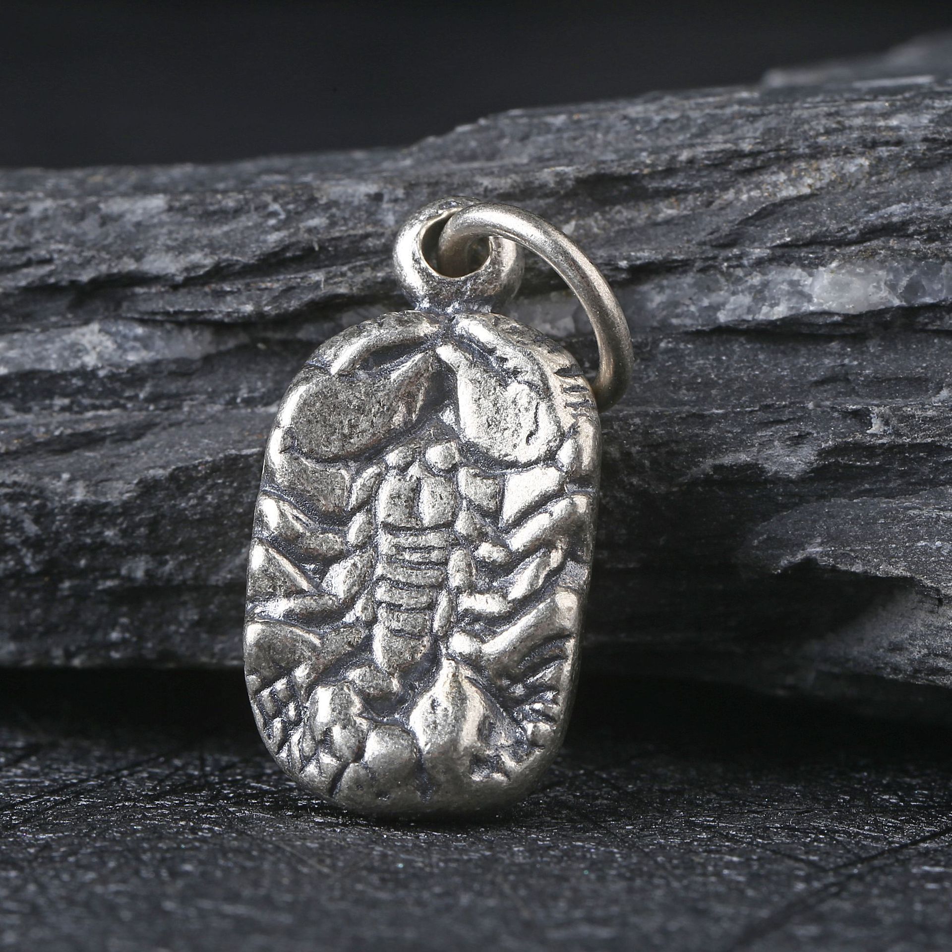 925 Silver Scorpion Pendant – Padmasambhava Charm | Elvarina