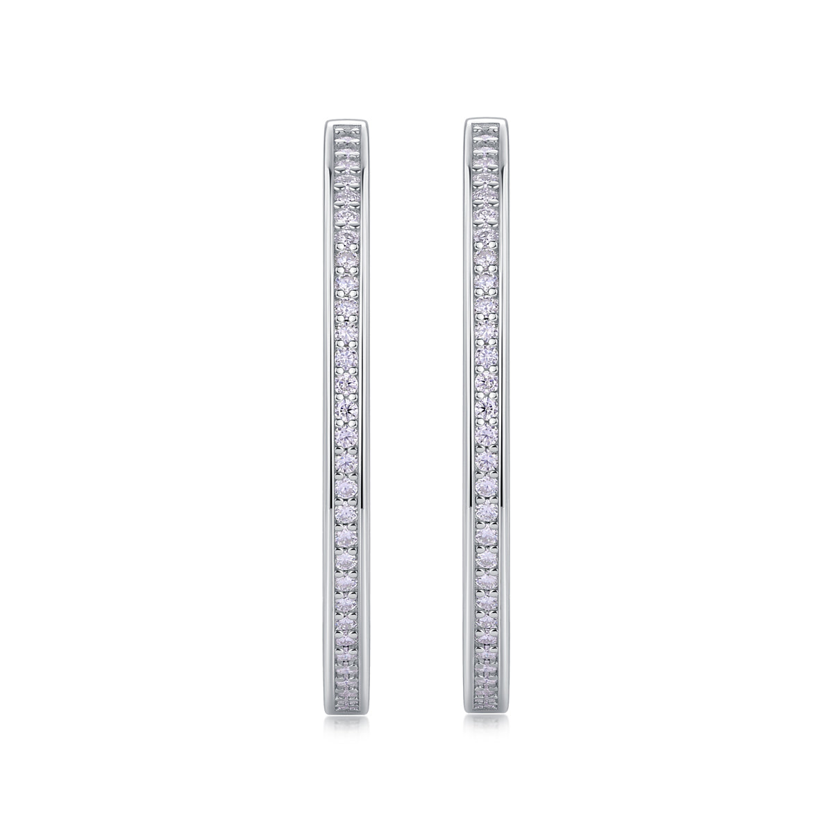 Moissanite Stud Earrings | S925 Silver | Elvarina