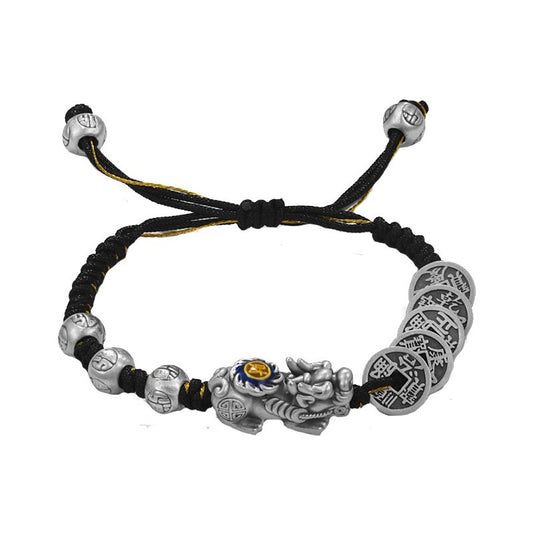 Copper Pixiu Bracelet – Chinese Wealth Symbol | Elvarina