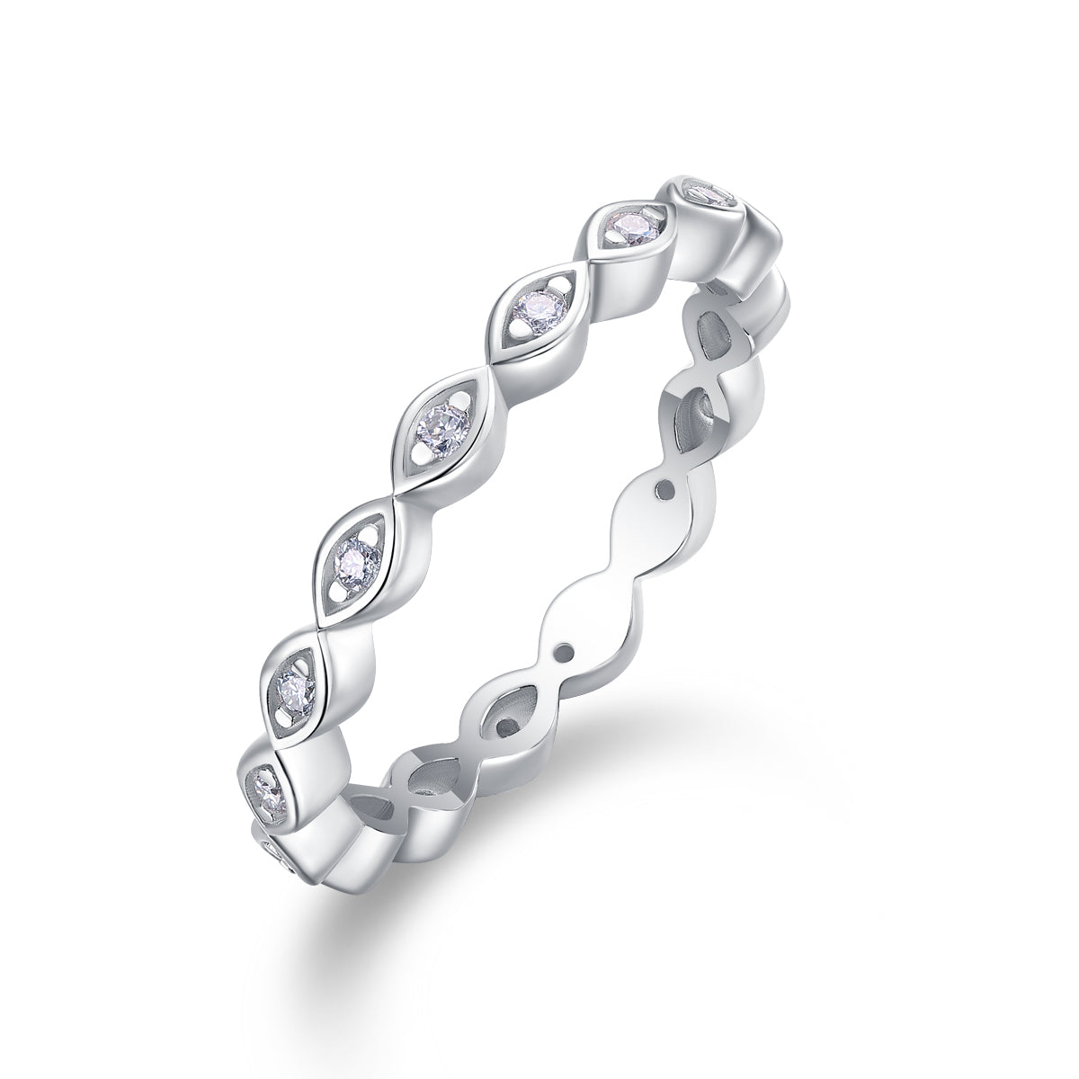 Moissanite Wedding Ring | S925 Silver | Elvarina