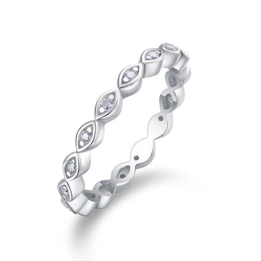 Moissanite Wedding Ring | S925 Silver | Elvarina
