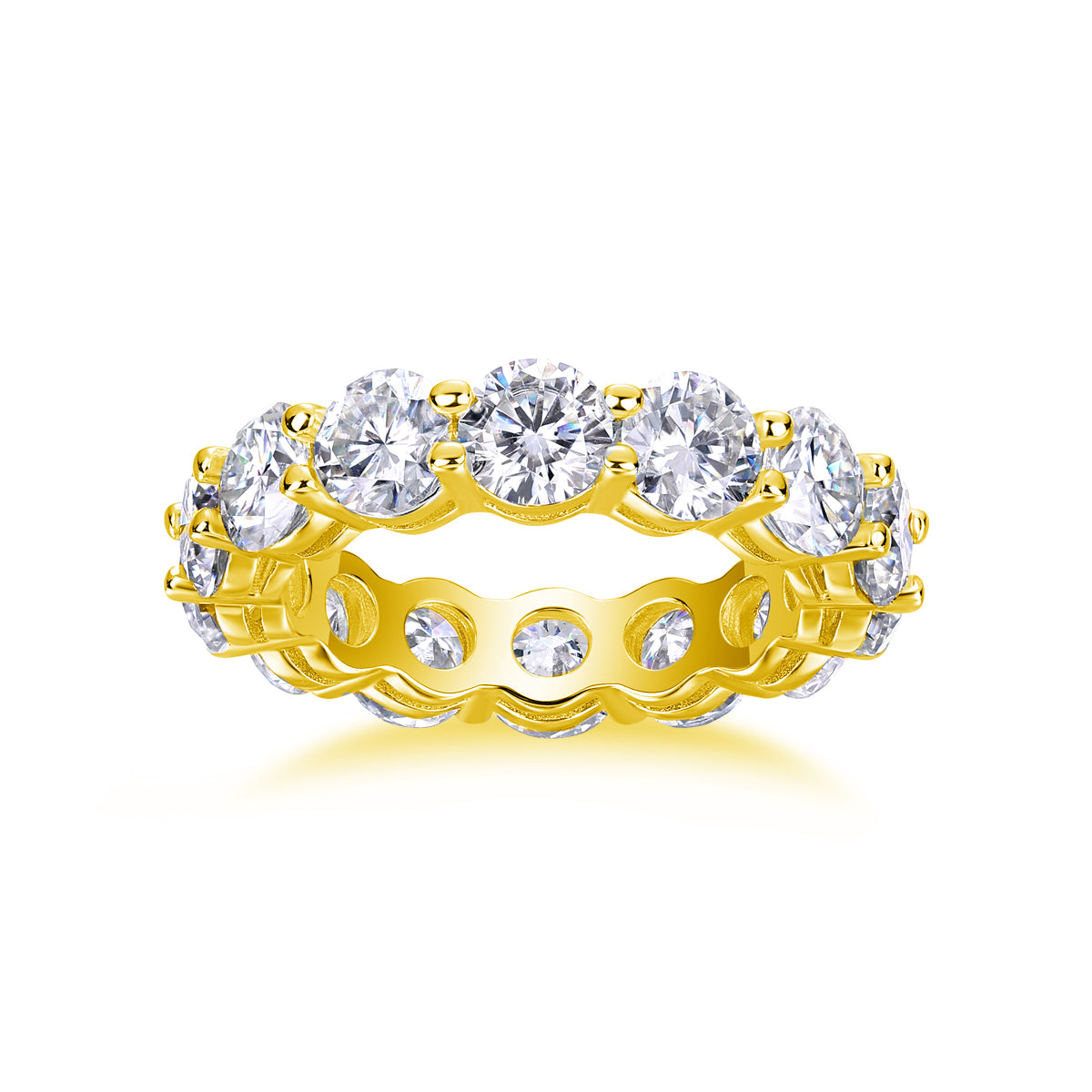 Star-Studded Moissanite Ring | 925 Silver | Elvarina