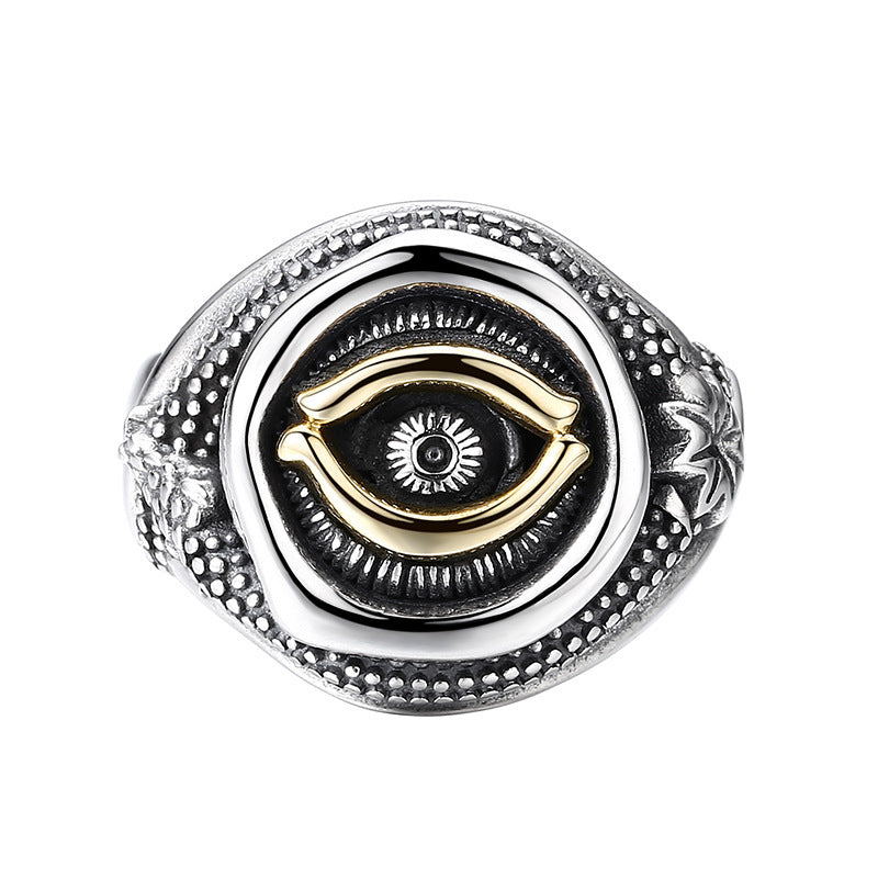 925 Silver Eye of God Ring | Unisex | Elvarina