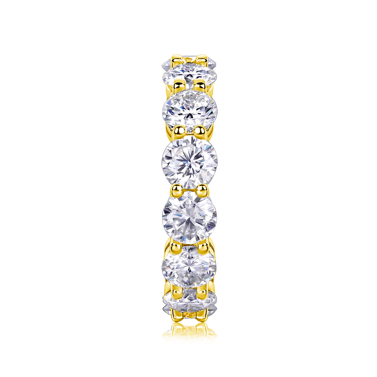 Star-Studded Moissanite Ring | 925 Silver | Elvarina