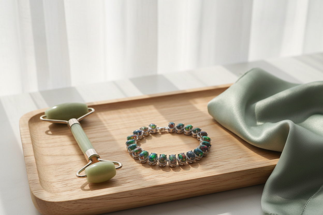 Black Opal Bracelet - Wellness Tray
