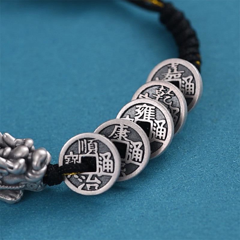 Copper Pixiu Bracelet – Chinese Wealth Symbol | Elvarina