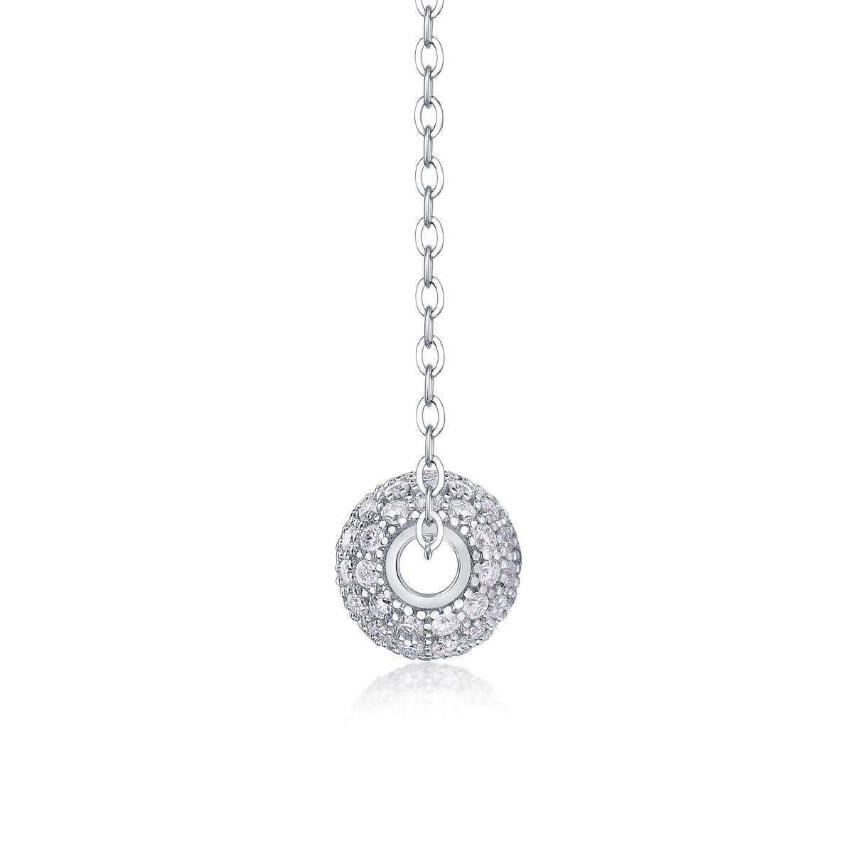 Moissanite Pendant Necklace | S925 Silver | Elvarina