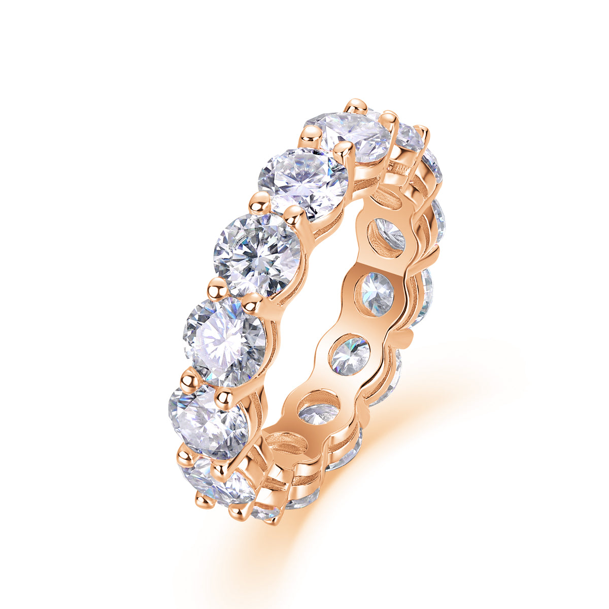 Star-Studded Moissanite Ring | 925 Silver | Elvarina