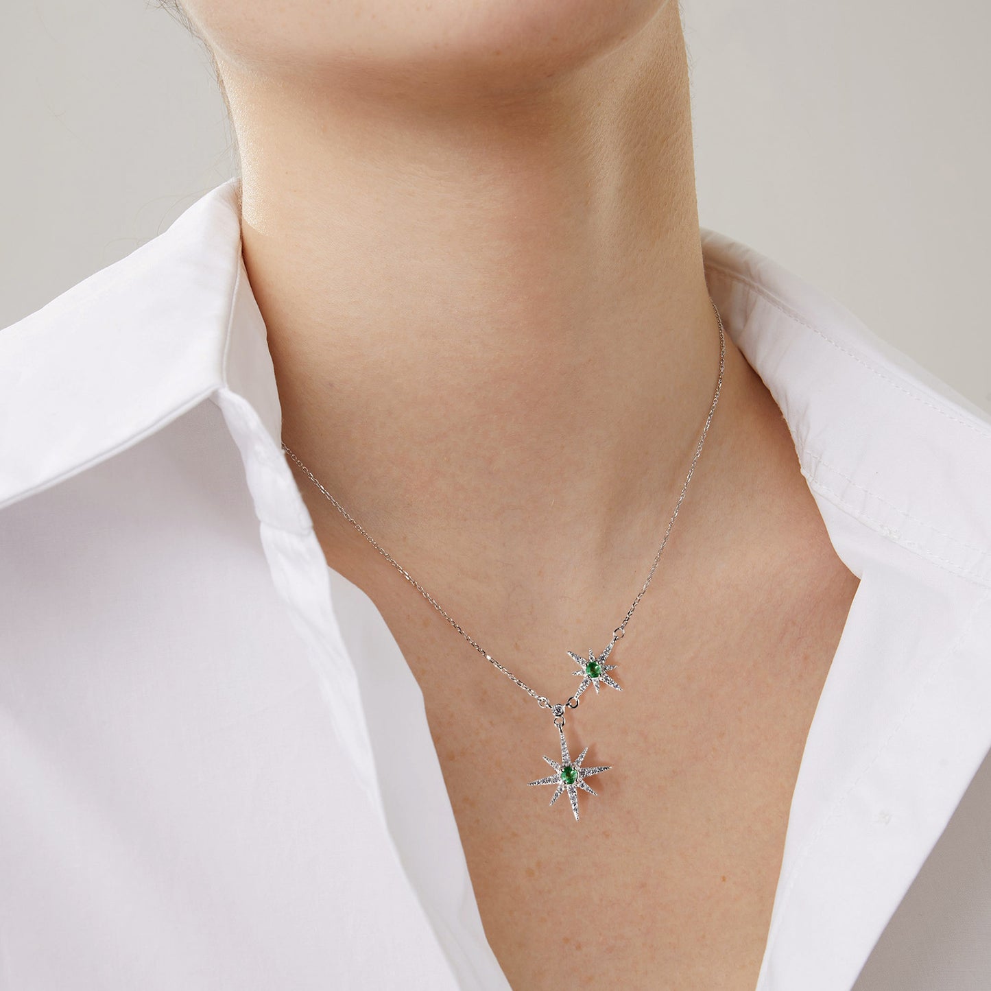 Fashion Star Pendant Necklace | S925 | Elvarina