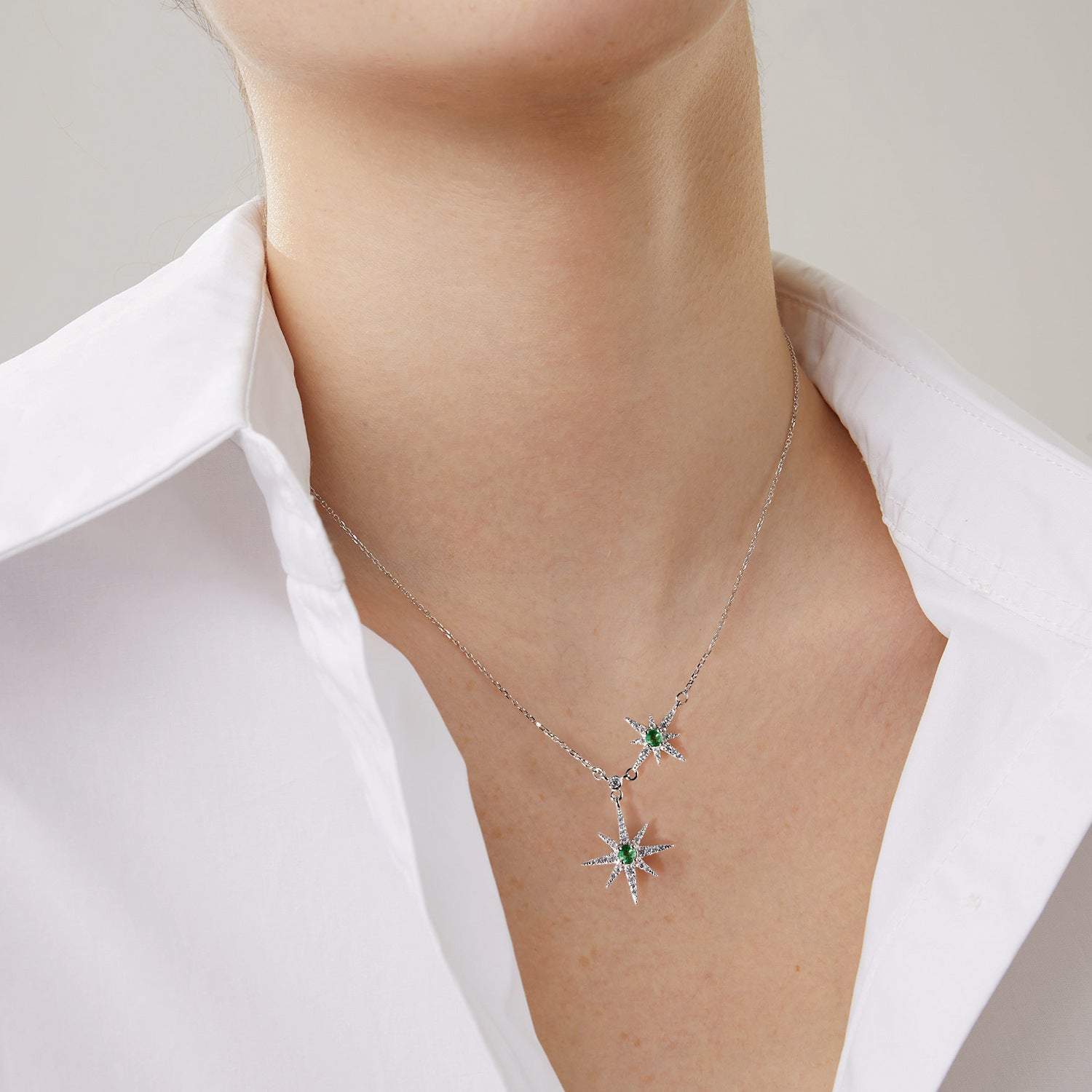 Fashion Star Pendant Necklace | S925 | Elvarina