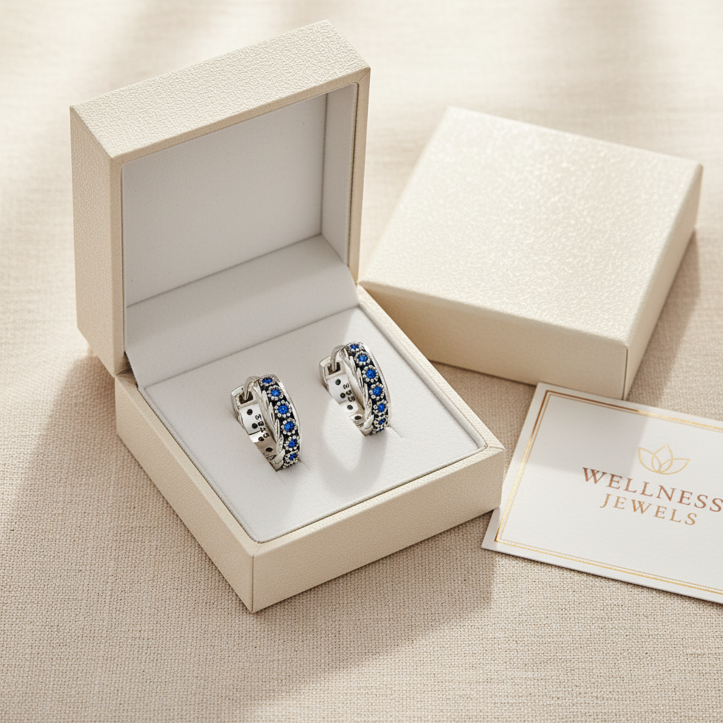 Woven Zircon Stud Earrings | S925 Sterling Silver | Elvarina